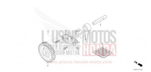 POMPE A HUILE CBF125MEFT de 2026